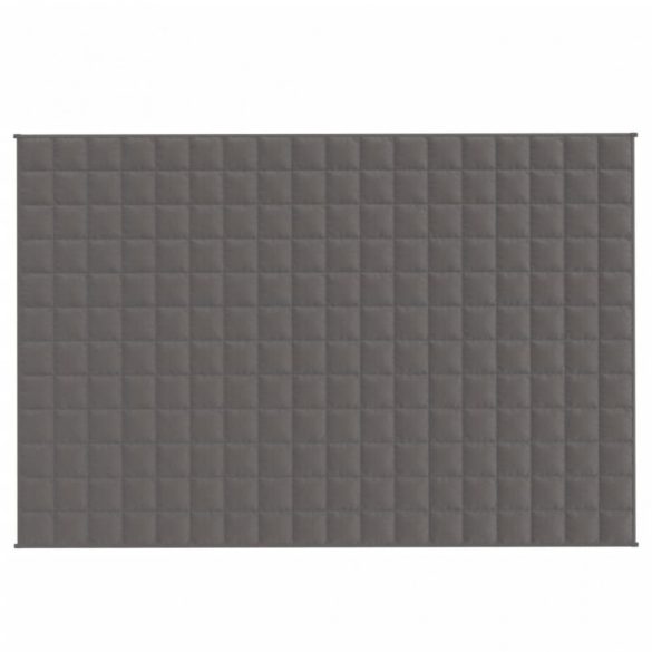 szürke szövet súlyozott takaró 120 x 180 cm 9 kg