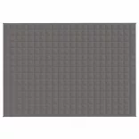 szürke szövet súlyozott takaró 155 x 220 cm 7 kg