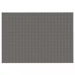 szürke szövet súlyozott takaró 155 x 220 cm 11 kg