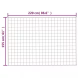 szürke szövet súlyozott takaró 155 x 220 cm 11 kg