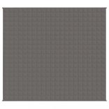 szürke szövet súlyozott takaró 200 x 225 cm 9 kg