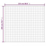 kék szövet súlyozott takaró 200 x 225 cm 13 kg