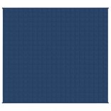 kék szövet súlyozott takaró 220 x 235 cm 11 kg