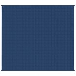 kék szövet súlyozott takaró 220 x 235 cm 15 kg