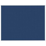 kék szövet súlyozott takaró 235 x 290 cm 11 kg