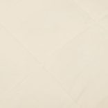 világos krémszínű szövet súlyozott takaró 200 x 225 cm 9 kg