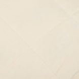 világos krémszínű szövet súlyozott takaró 220 x 235 cm 15 kg