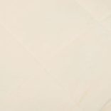 világos krémszínű szövet súlyozott takaró 220 x 260 cm 11 kg