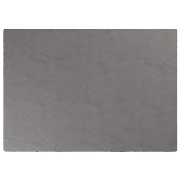 szürke szövet súlyozott takaró huzattal 155 x 220 cm 11 kg