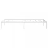 fehér fém ágykeret 75 x 190 cm