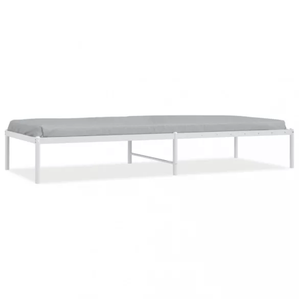 fehér fém ágykeret 80x200 cm