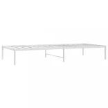 fehér fém ágykeret 90x200 cm