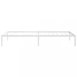 fehér fém ágykeret 90x200 cm