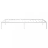 fehér fém ágykeret 100x190 cm