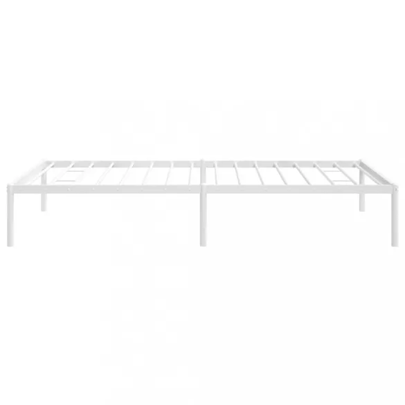 fehér fém ágykeret 100x190 cm