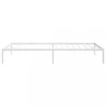fehér fém ágykeret 100x200 cm