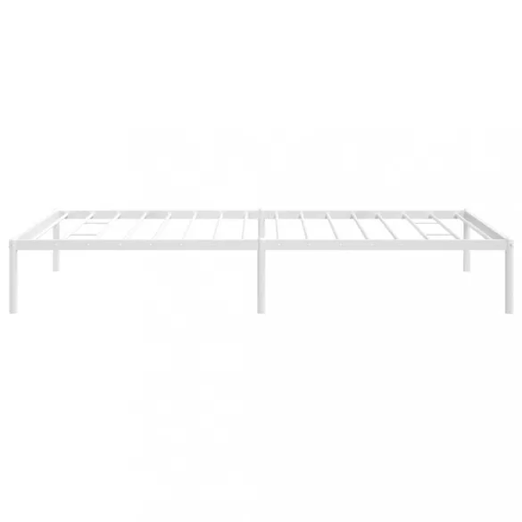 fehér fém ágykeret 100x200 cm