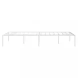 fehér fém ágykeret 120 x 190 cm