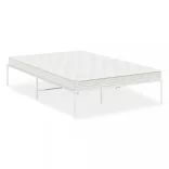 fehér fém ágykeret 120 x 200 cm