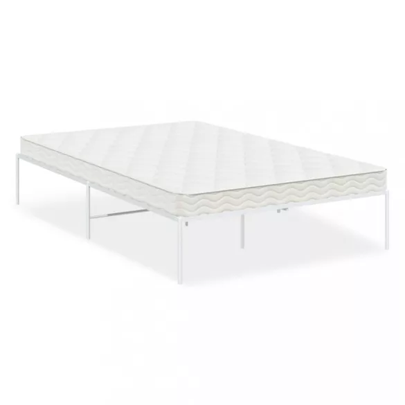 fehér fém ágykeret 120 x 200 cm