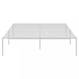 fehér fém ágykeret 120 x 200 cm