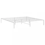 fehér fém ágykeret 180 x 200 cm