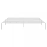 fehér fém ágykeret 180 x 200 cm