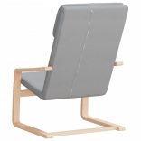 világosszürke szövet pihenőfotel