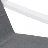 sötétszürke szövet pihenőfotel