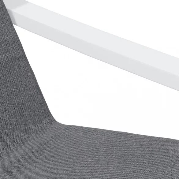 sötétszürke szövet pihenőfotel