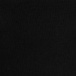 fekete szövet lábzsámoly 51x41x40 cm