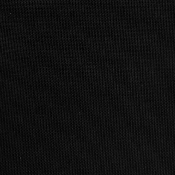 fekete szövet lábzsámoly 51x41x40 cm