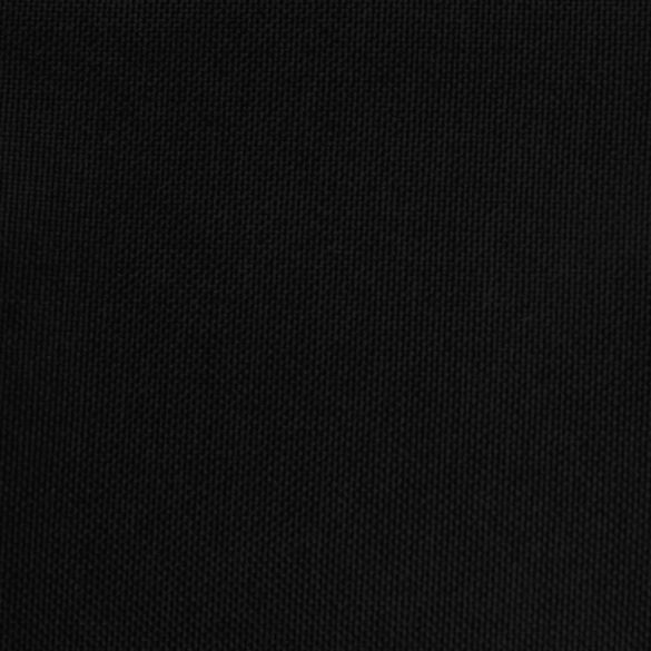 fekete szövet lábzsámoly 51x41x40 cm