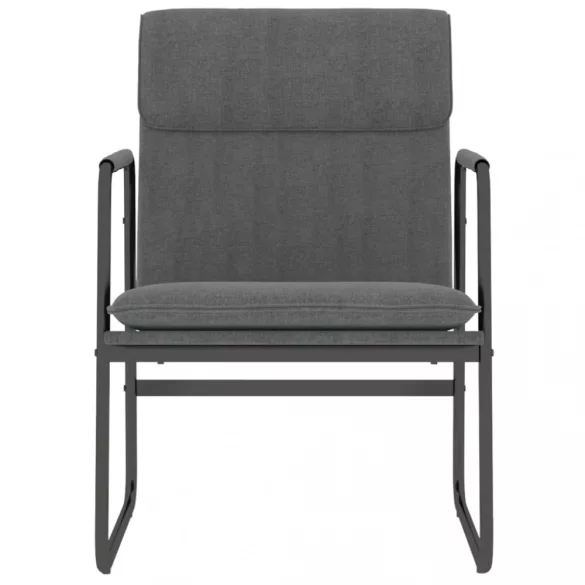 sötétszürke szövet pihenőszék 55 x 64 x 80 cm