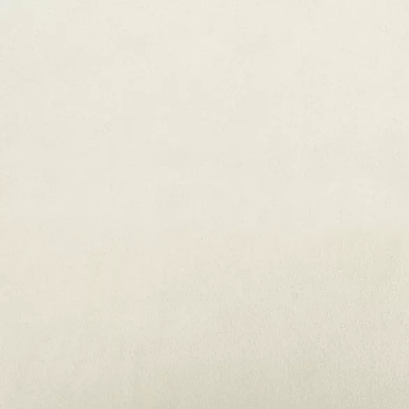 krémszínű bársonyfotel 62 x 79 x 79 cm