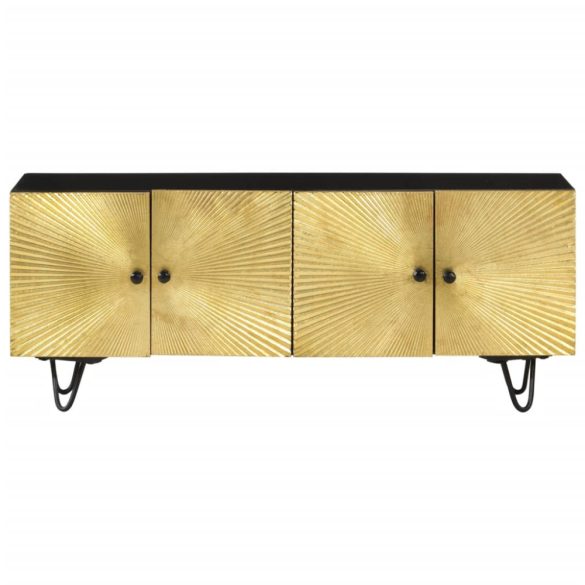 tömör mangófa TV-szekrény 110 x 30 x 45 cm