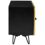 tömör mangófa TV-szekrény 110 x 30 x 45 cm