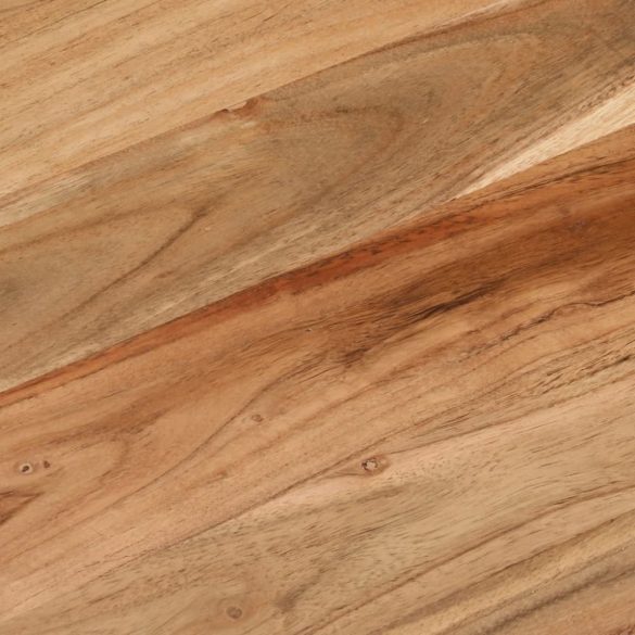 tömör akácfa TV-szekrény 110 x 33 x 33 cm