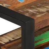 tömör újrahasznosított fa TV-szekrény 120 x 30 x 45 cm