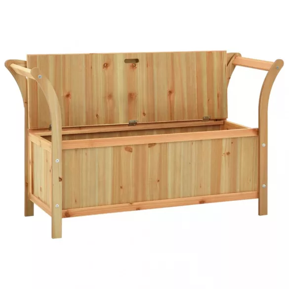 tömör fenyőfa pad 107 x 45 x 75,5 cm