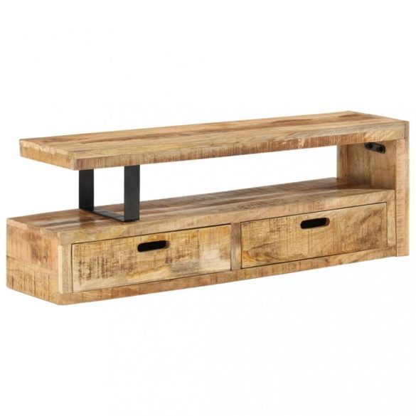 tömör mangófa TV-állvány (118-200) x 30 x 40 cm