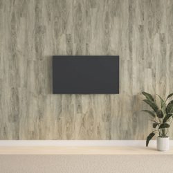 szürke fa megjelenésű PVC fali panel 2,06 m²