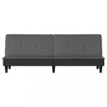 sötétszürke szövet kanapéágy