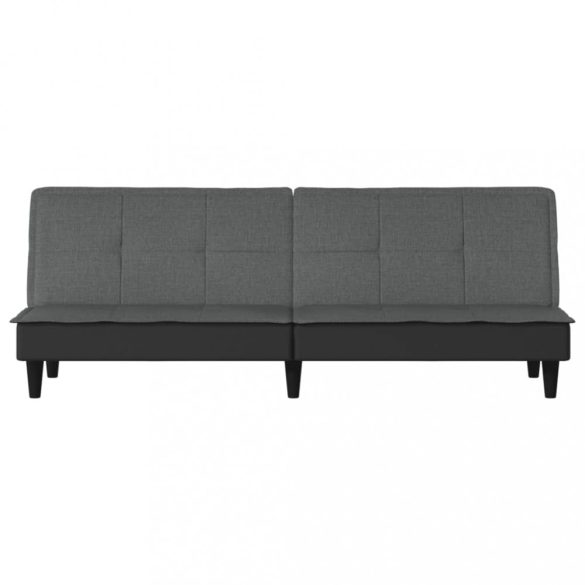 sötétszürke szövet kanapéágy