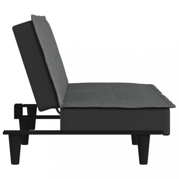 sötétszürke szövet kanapéágy