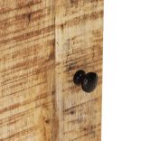 tömör mangófa falra szerelhető fürdőszobaszekrény 38x33x48 cm