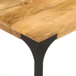 tömör mangófa dohányzóasztal 100 x 55 x 35 cm
