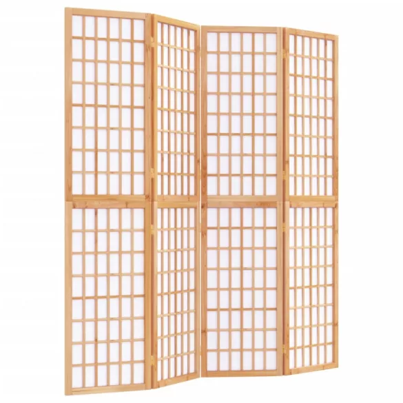 4 paneles japán stílusú összecsukható paraván 160 x 170 cm