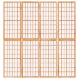 4 paneles japán stílusú összecsukható paraván 160 x 170 cm