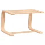 sötétszüke szövet lábzsámoly 51x41x40 cm